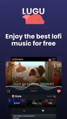 LUGU - Lofi Music android App screenshot 0