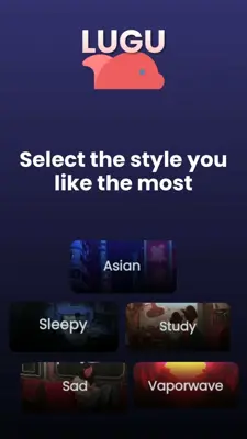 LUGU - Lofi Music android App screenshot 1