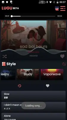 LUGU - Lofi Music android App screenshot 6